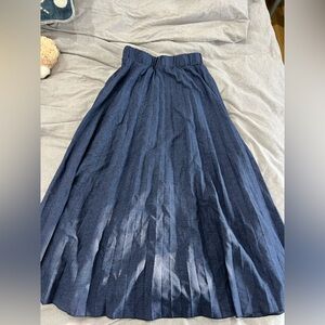 Elegant Blue Women's Skirt